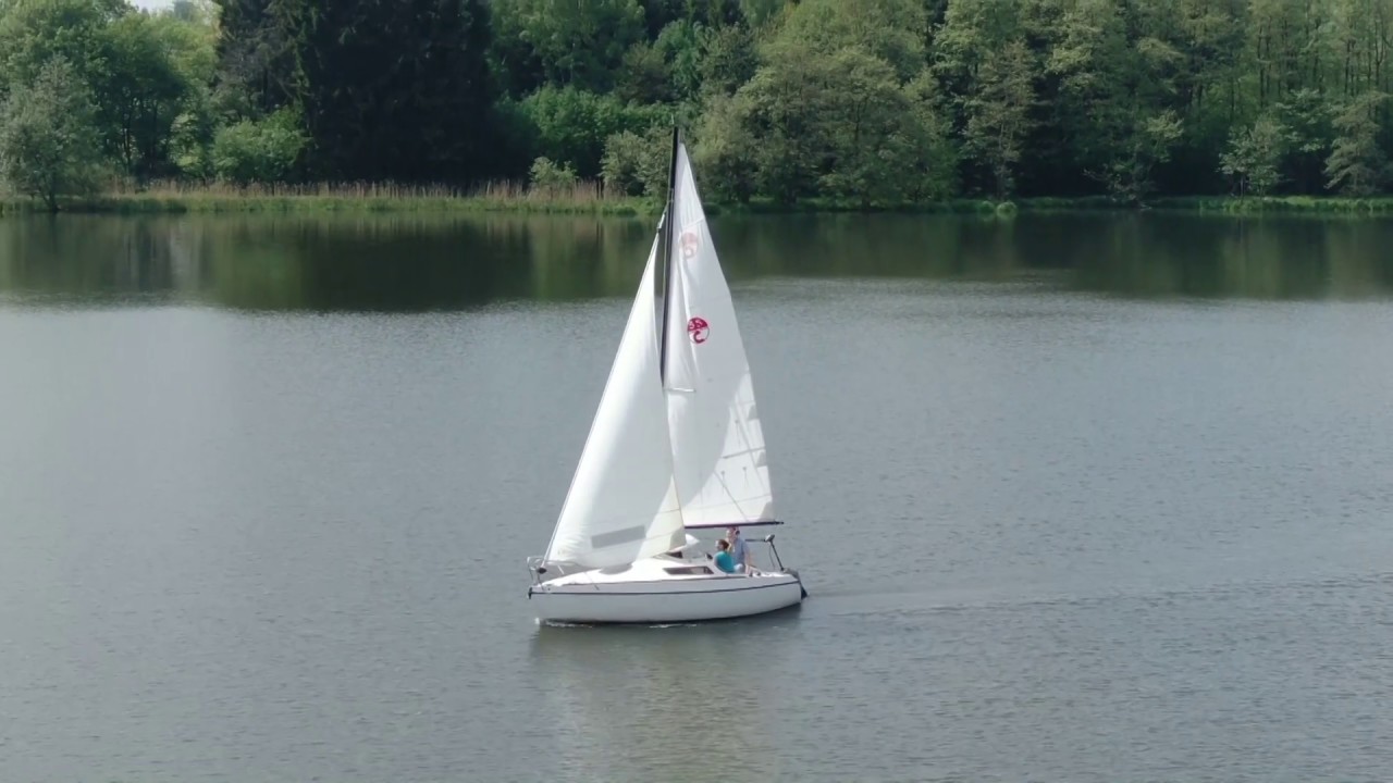 Segeln mit  Condor 55 am Nieder Mooser See