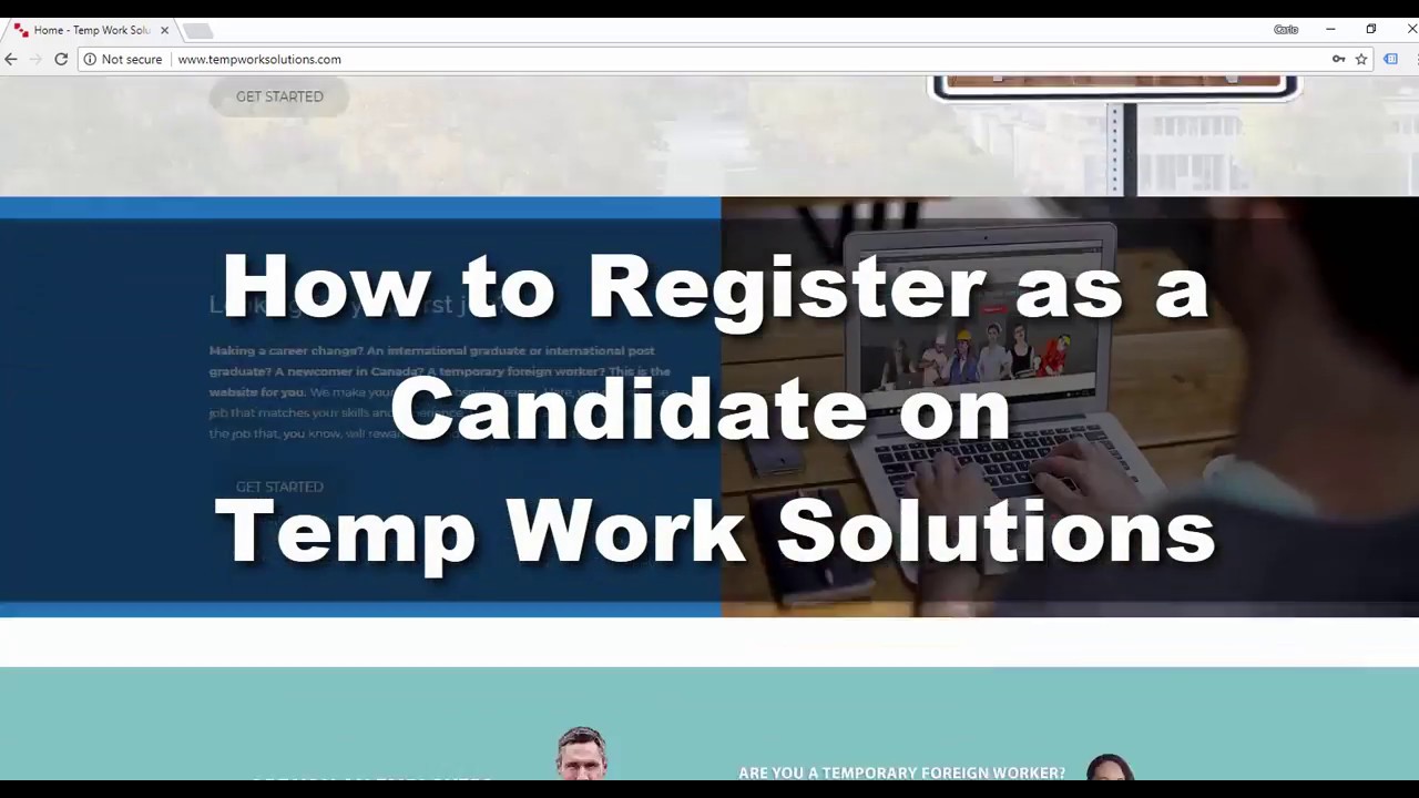 How to Register as a Candidate
