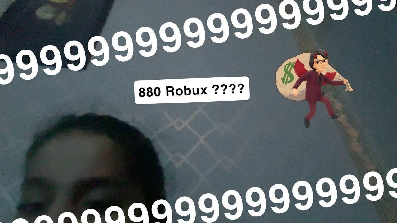 How gives 880 Robux in Roblox - YouTube