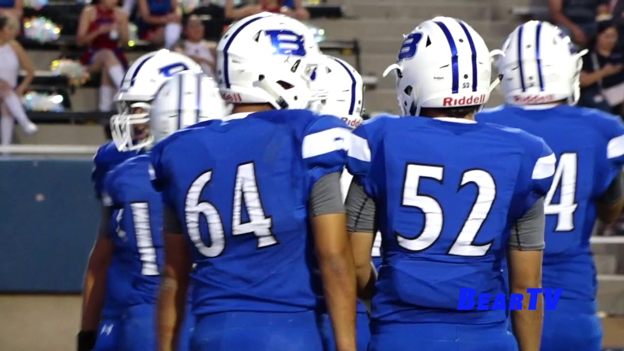 Pre game Bowie Football Clips 2017 - YouTube
