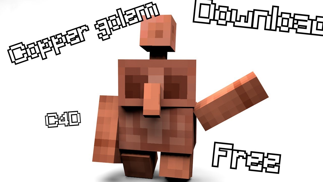 Copper Golem Rig (C4D) Download YouTube