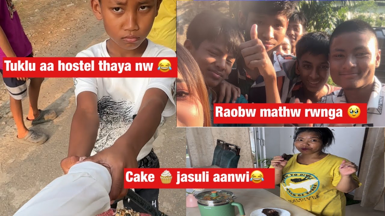 Raobw mathw rwnga onthao bathao gothofra 🥹 || Tuklu khwo hostel aao dwnbwbai lwgwfwr