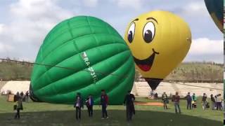 В Шымкенте прошел второй международный фестиваль воздухоплавателей «Ашык аспан» («Открытое небо»)