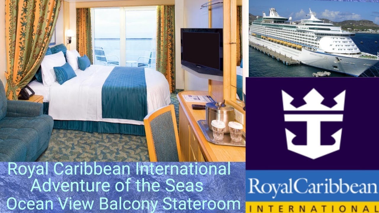 Royal Caribbean Adventure Of The Seas Ocean View Balcony Stateroom Tour