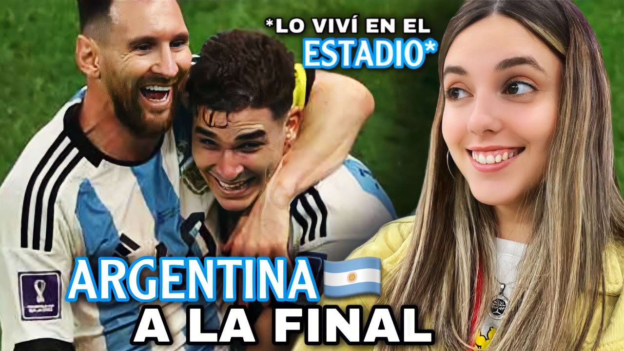 ARGENTINA 3 - CROACIA 0 | REACCIÓN desde el ESTADIO en QATAR *semifinal mundial ⚽️*