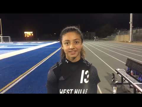 EAST COUNTY PREP GIRLS SOCCER: West Hills postgame following scoreless draw against Granite Hills.