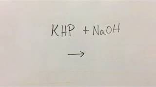 Standardization of NaOH and titration of Vinegar
