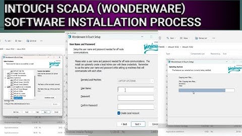Intouch scada software installation process|| Wonderware [intouch scada]