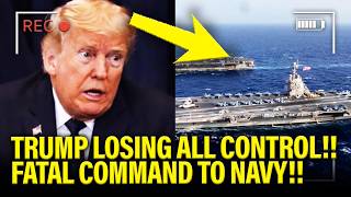 Trump makes FATAL COMMAND to US NAVY as FIRING CHIEF!!!