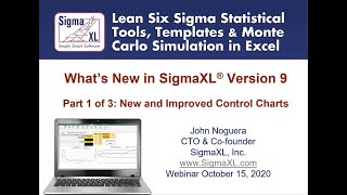 Whats New in SigmaXL Version 9  - Part 1