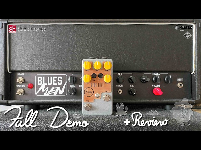 Zorg Effects Glue Fuzz Mk2 DEMO + REVIEW | The ultimate fuzz face