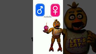 Fnaf - Male Vs Famale Edit || Fnaf Edit || #fnaf #fivenightsatfreddys #fnaf9 #fnafshorts #fnafar