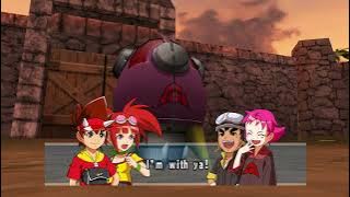 Dinosaur King: D Team vs The Alpha Fortress all cutscenes/story