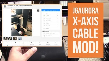 GearBest JGAURORA A5 - Quick X Axis Mod From Thingiverse!