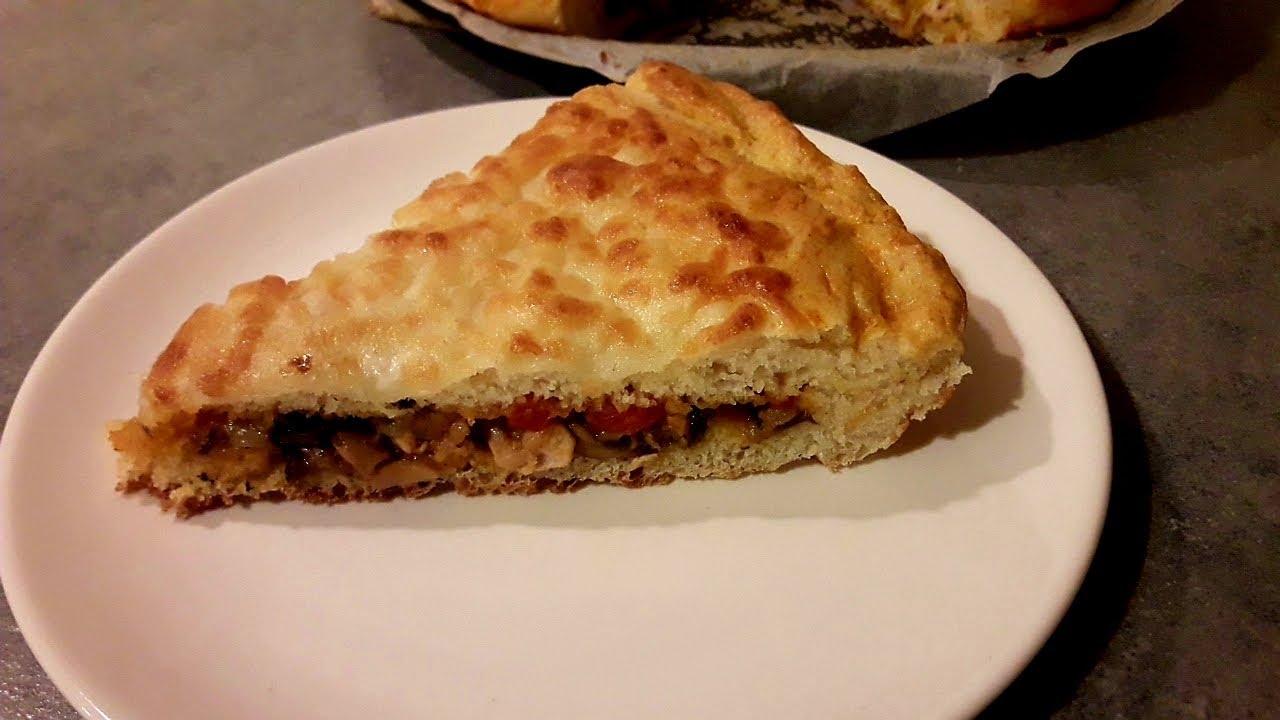 pain farci au poulet خبزة معمرة في الفران بحشوة جد لذيذة وبعجينة سحرية تستحق التجربة😋👌