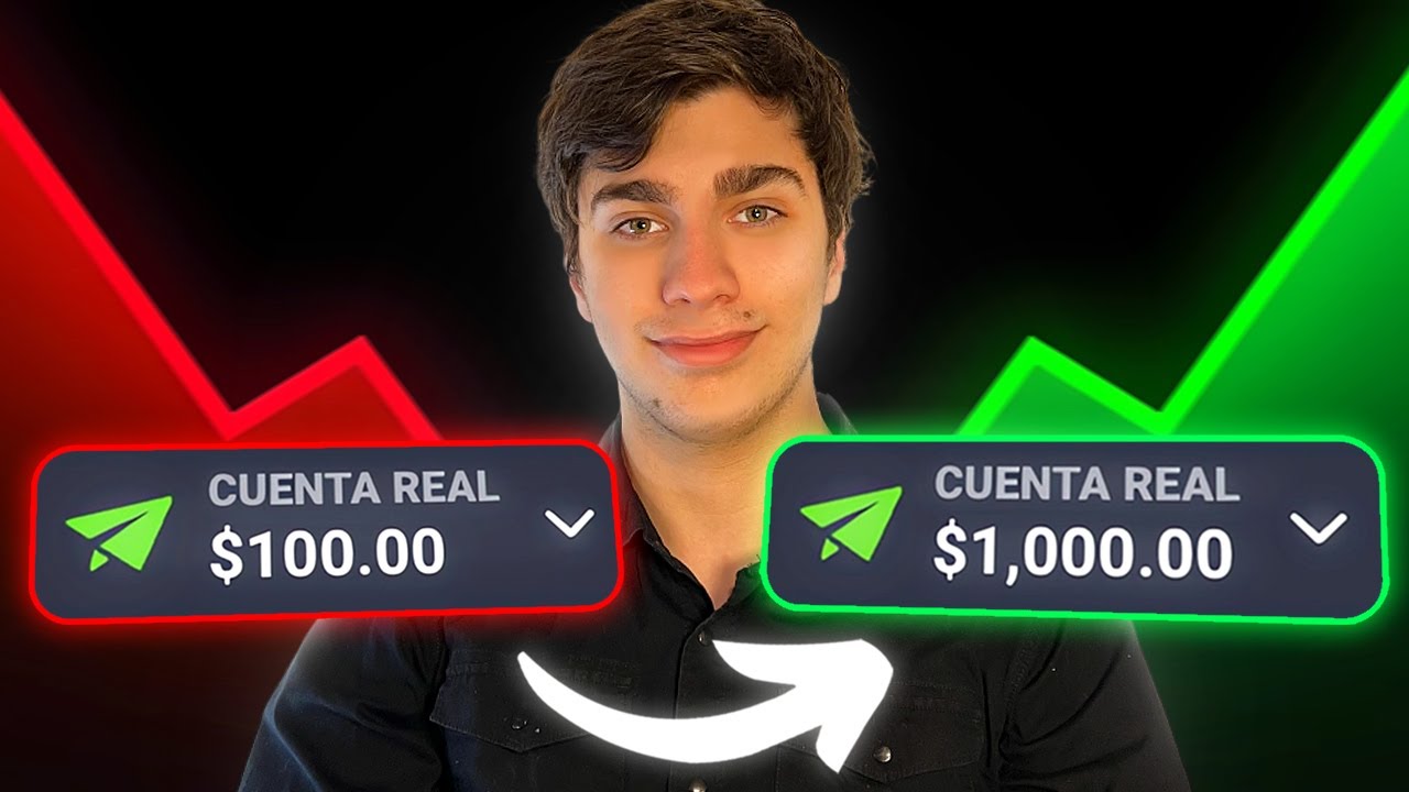 RETO: de $100 USD a $1000 USD en Opciones Binarias | #1