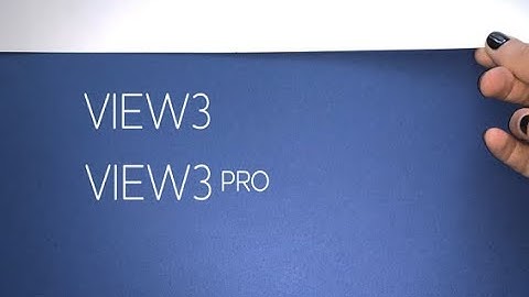 Comment fonctionne la triple caméra de View3 et View3 Pro ?