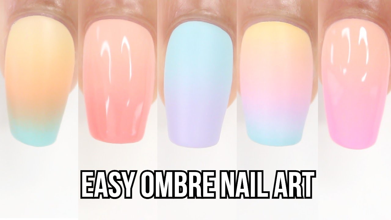 Easy Summer Ombre Nail Art Ideas | Nail Art Designs Compilation Summer -  Youtube