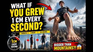 What If You Grew 1 cm Every Second? | Science What 