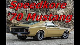 Speedkore 1970 Ford Mustang Sportsroof owner Robert Downey Jr. Coyote Powered Ford Performance Roush