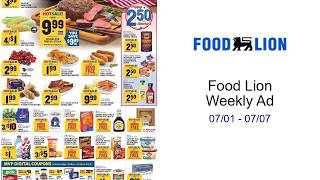 Food Lion Weekly Ad 07/01 - 07/07