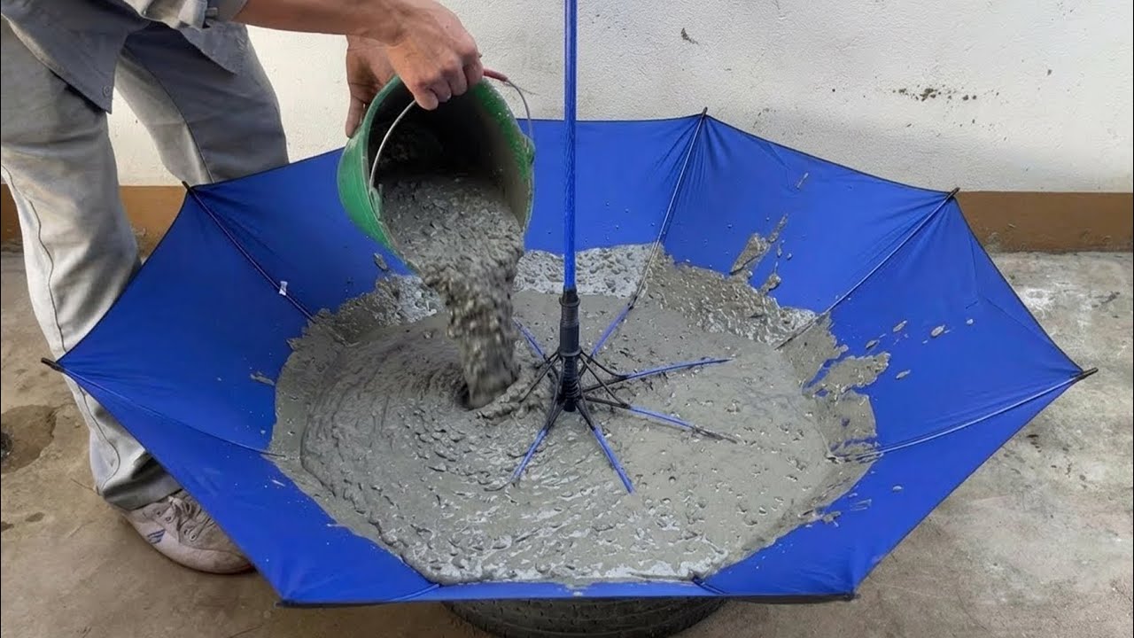 Залейте зонты цементом и увидите, что произойдёт то, чего большинство людей даже не представляют! Со