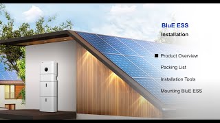 Kstar BluE Residential Battery Energy Storage System Installation