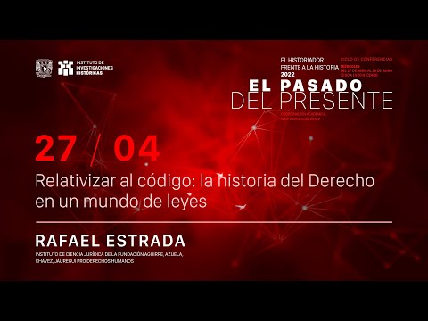 01/10 Relativizar al código: la historia del Derecho en un mundo de leyes - YouTube