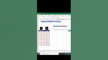 VLOOKUP | EXCEL | #shorts #viral #trending #youtube #ytshorts
