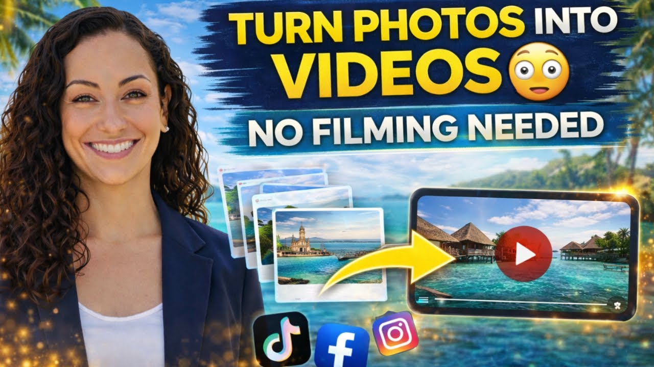 How to Create AI Travel Agent Videos from Photos