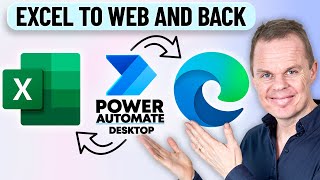 Power Automate Desktop: Read Excel and Web Search - Beginners Tutorial
