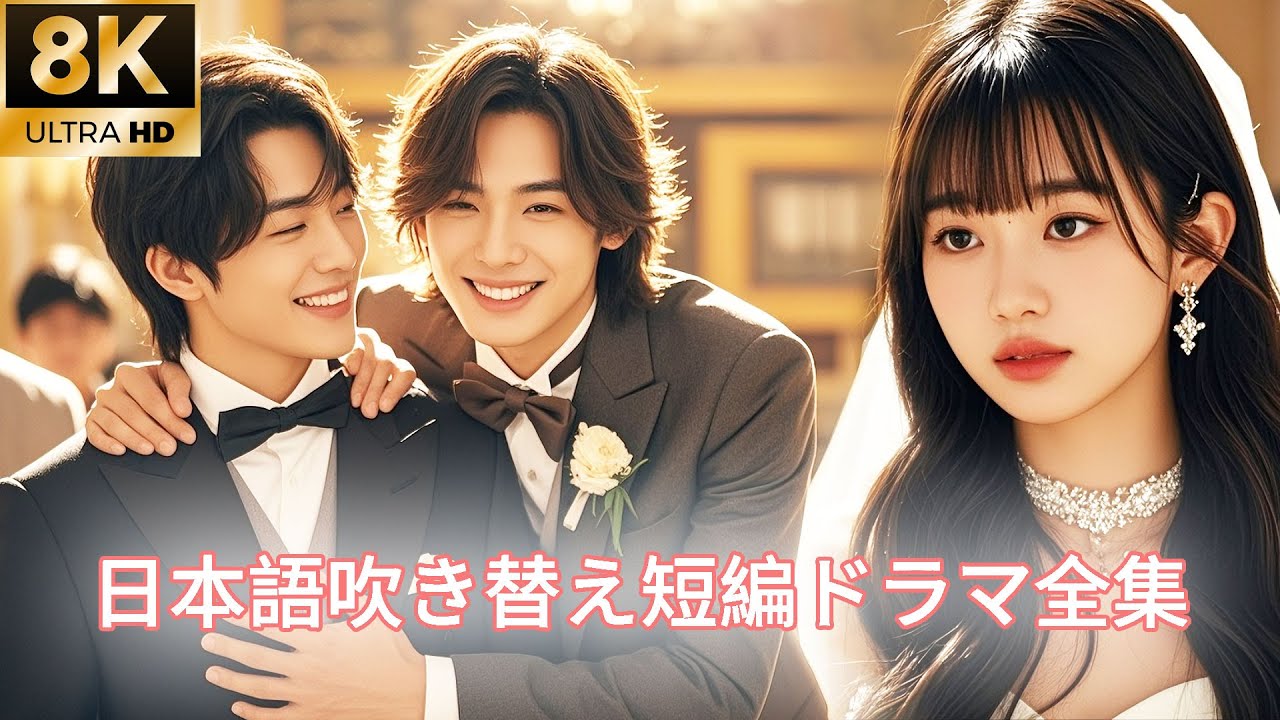 【日本語吹き替え】彼女は大きな期待を抱いてウェディングドレスを着て結婚式に出席したが、出席者全員から笑われた。その時になって初めて、それは全て冗談で...#キスシーン#日本語吹き替え