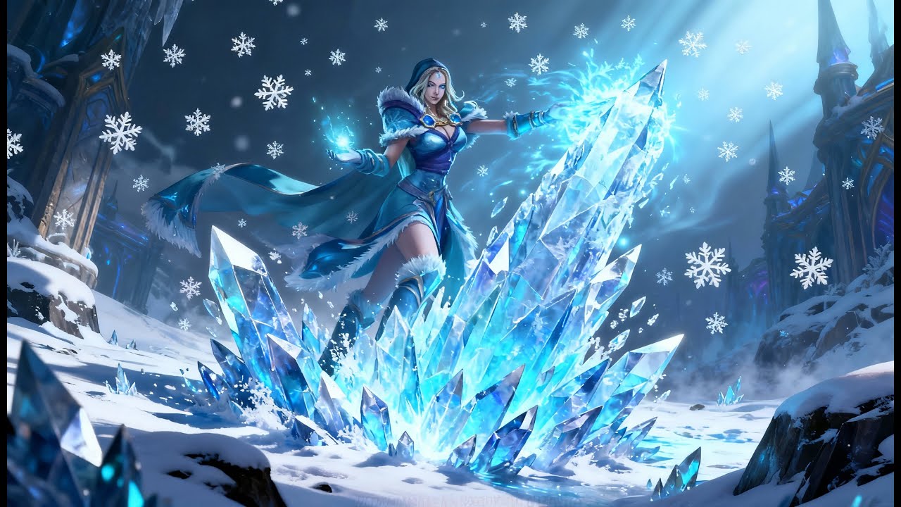 Crystal maiden Lore DOTA 2 | History of Crystal maiden