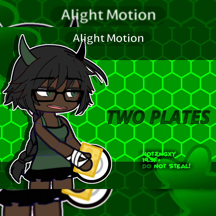 ONE PLATE TWO PLATES alightmotion tweening YouTube