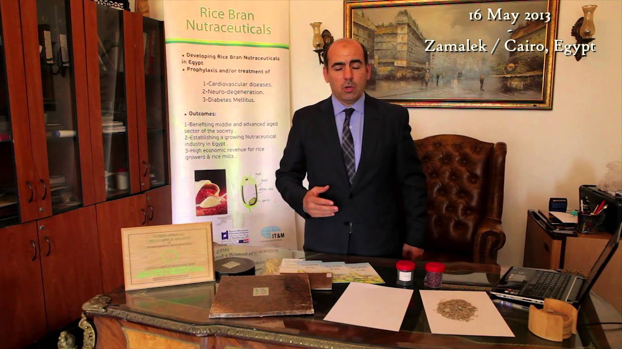 statement of Dr. Amr Helal (Rice "N" Care) about an integrated use of rice