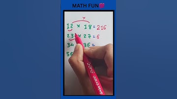 multiplication short trick #maths #shorts #education #mathstricks #puzzle #youtube