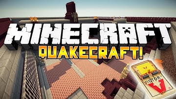 "SPAWN TRAPPING!" Minecraft: QuakeCraft! #3: w/Bajan, Bashur, & Bodil40