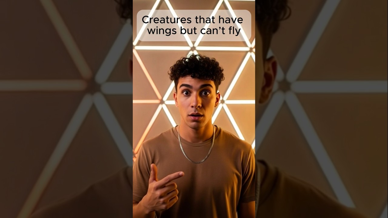 Creatures that have wings but can't fly 