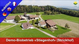 Der neue Bio-Demobetrieb «Stiegenhof» der Landwirtschaftsschule Strickhof, Kanton Zürich
