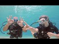 Discover scuba diving with maple leaf scuba in cozumel mexico