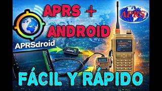 Cómo utilizar APRS en tu ANDROID de manera RÁPIDA, SENCILLA y muy EFICIENTE 🚀