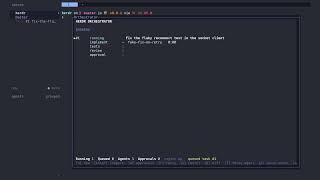 Herdr Orchestrator: implement → test → retry → review → approve, hands-free