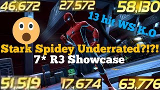 | Spider-Man Stark Enhanced 7* R3 Damage Showcase | Starky Underrated?!?! | Huge Damage