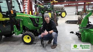How to Install a 54-Inch Snow Blower on a John Deere 1025R