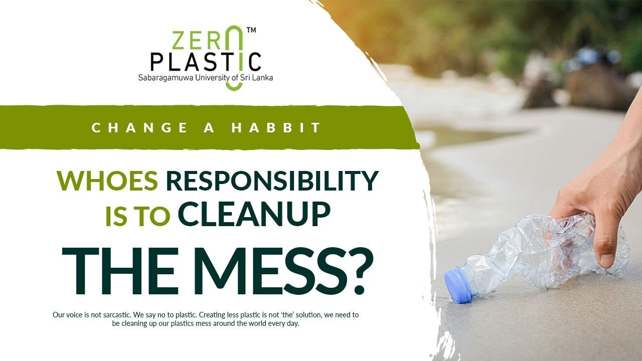 Change Your Habits To Break The Flow Of Plastic Waste ZeroPlastic 