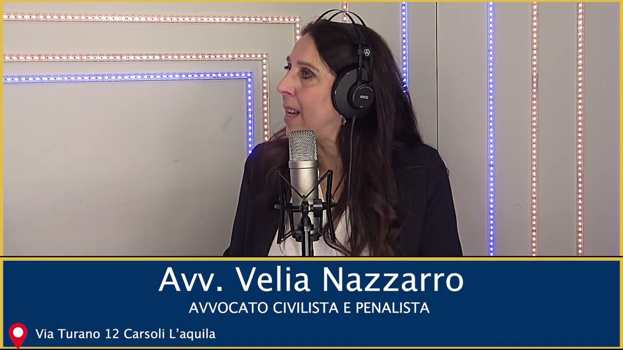 🟡 𝐀𝐕𝐕. 𝐕𝐄𝐋𝐈𝐀 𝐍𝐀𝐙𝐙𝐀𝐑𝐑𝐎 - 𝐀𝐕𝐕𝐎𝐂𝐀𝐓𝐎 𝐂𝐈𝐕𝐈𝐋𝐈𝐒𝐓𝐀 𝐄 𝐏𝐄𝐍𝐀𝐋𝐈𝐒𝐓𝐀