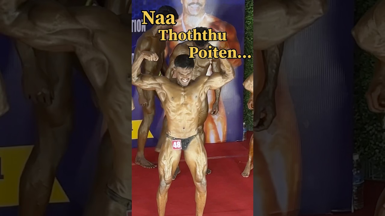 I lost in Mr.Tamilnadu competition 🙃(6th place)😶😤