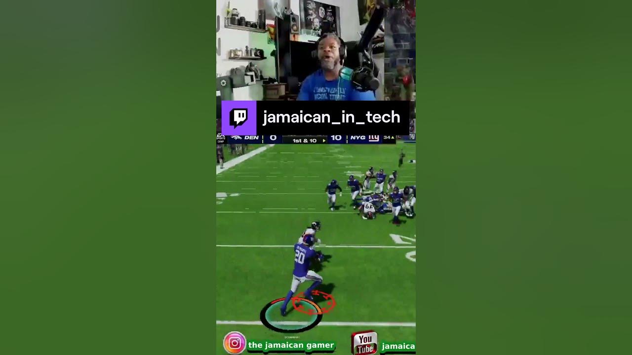 If you FUMBLE! I'm going to make you pay!!! jamaican_in_tech on Twitch YouTube