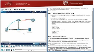 Práctica | 17.5.9 packet tracer   interpret show command output es XL | Español