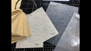 How I organise my Embossing Folders | Art and Craft Supplies